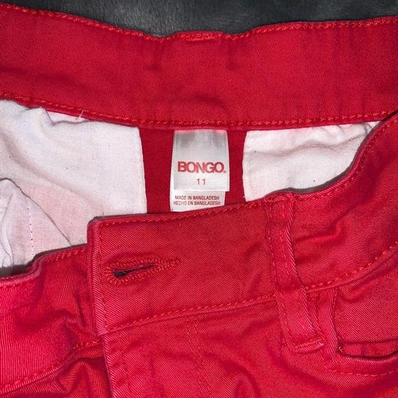 Bongo Red Cargo Pants - Picture 5 of 6
